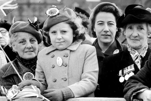 A crowd gathered to see their new Queen, as Queen Elizabeth paid her first royal visit to Wigan just a year after her coronation. The photo was taken at the bottom of Market Street.