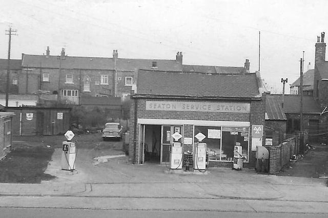 Seaton garage is pictured in 1962 and was demolished in the 1980s. Does this bring back memories? Photo: Hartlepool Library Service.
