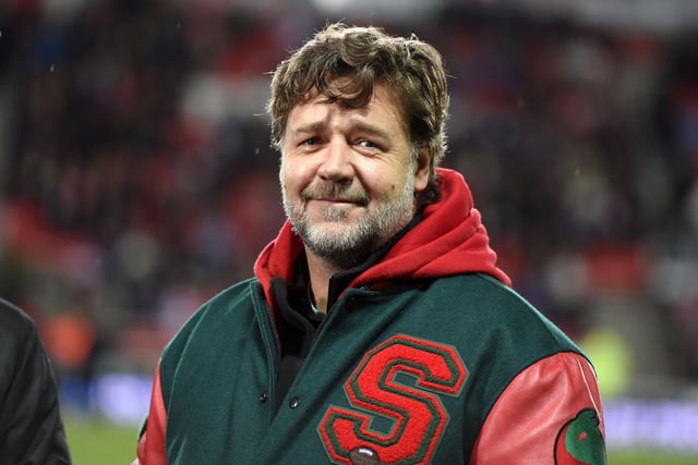Russell Crowe - in 2011 he spent a night at Kilhey Court as he negotiated with Wigan Warriors about coach Michael Maguire moving to South Sydney Rabbitohs.