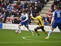 Nathan Broadhead was again Latics' main attacking threat against Watford