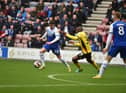Nathan Broadhead was again Latics' main attacking threat against Watford