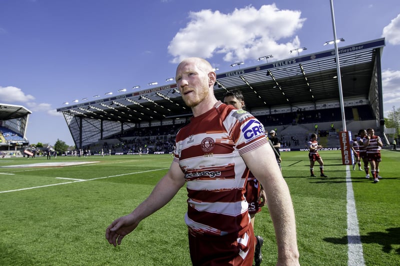 Liam Farrell after Wigan's victory over Leeds.