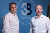 Andrew Bridge, head of employer delivery and engagement in England for the CITB, and Mathew Bewley, managing director of 3B Training