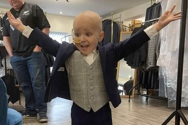 Four-year-old Link Simpson passed after a brave two-and-a-half-year battle with cancer.