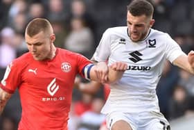 Max Power in action at MK Dons