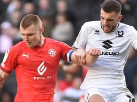 Max Power in action at MK Dons