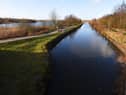 Wigan - Leeds Liverpool canal, near Wigan Flashes, Poolstock, Hawkley Hall.