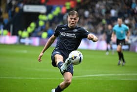 Fraser Murray in action for Wigan Athletic