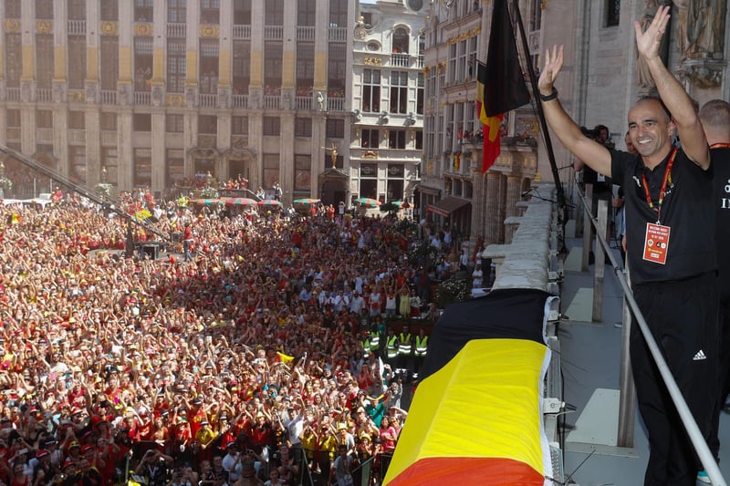 A heroes' reception back in Belgium after the 2018 World Cup