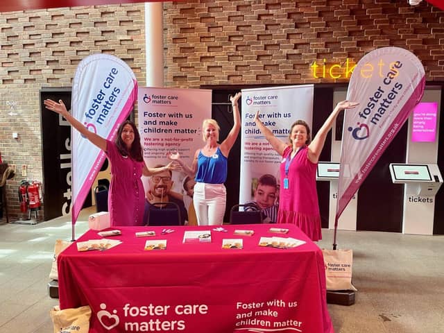 Foster Care Matters team at a launch event