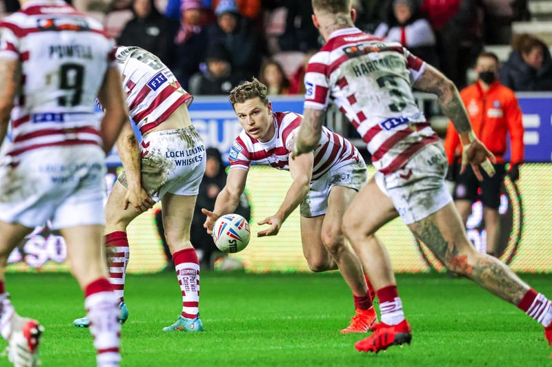 Wigan’s first home game of the 2022 season came against the Rhinos. 

Jai Field crossed for a hat-trick in the 34-12 victory. 

Sam Powell also went over for a brace, while Liam Farrell was among the scorers as well.