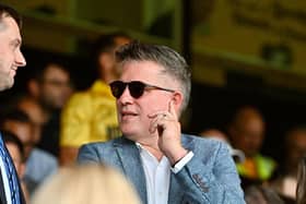 New Latics CEO Antony Cole-Johnson takes in the recent League One clash at Cambridge ahead of officially beginning his duties this weekend