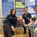 Left to right: Lynsey Johnson (head of wellbeing, Wigan Council), Anne Humphreys (quality nurse manager, Wigan Borough Federated Healthcare), and Councillor Danny Fletcher (Lead member for leisure and public health, Wigan Council).