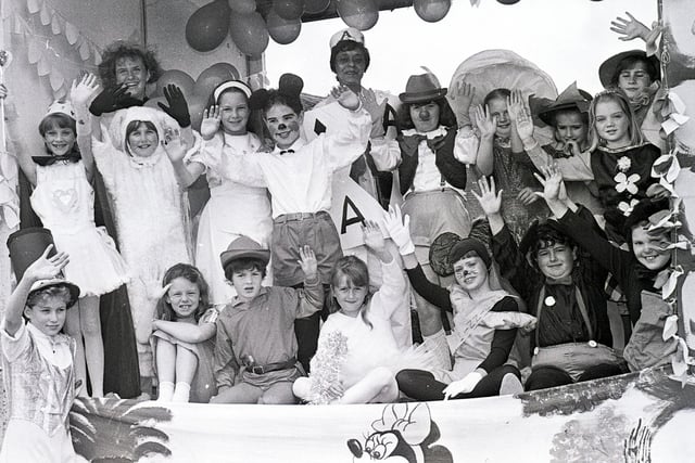 Retro 1980s - Shevington carnival fancy dress parade
