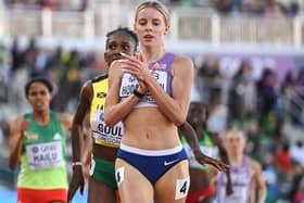 Keely Hodgkinson is safely through to the 800m final