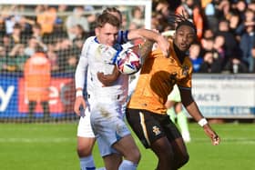 Latics were well beaten at the Abbey Stadium