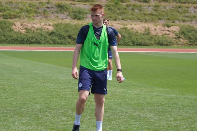Luke Robinson joined the Latics squad for their training camp in Hungary last summer before being loaned out to St Johnstone