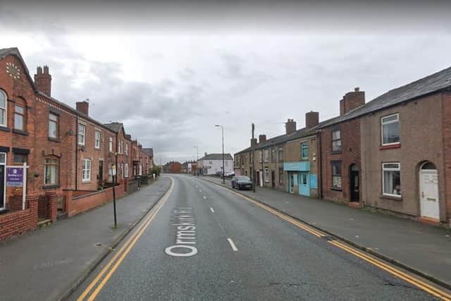 Ormskirk Road was closed after the crash and has since reopened