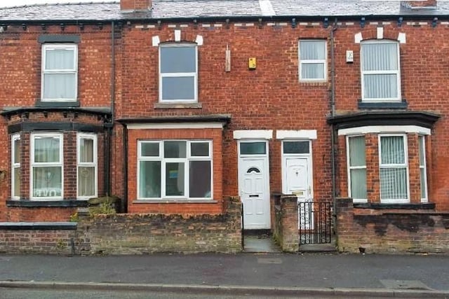 Offers over £95k are being sought for this two-bed terraced house