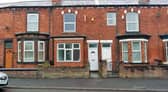 Offers over £95k are being sought for this two-bed terraced house