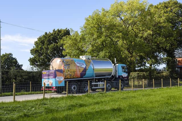 Butlers Farmhouse Cheeses' tanker