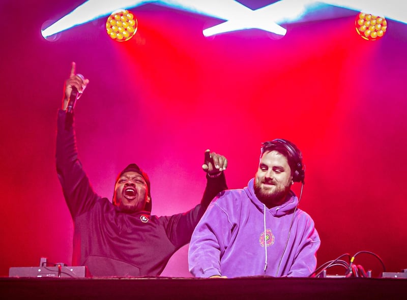 Rudimental during their performance