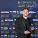 Outstanding Contribution of over 200 Super League appearances awarded to Scott Taylor at the Rugby League Awards Dinner 2023