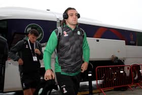 Liam Byrne was in action for Ireland (Photo by Jan Kruger/Getty Images for RLWC)