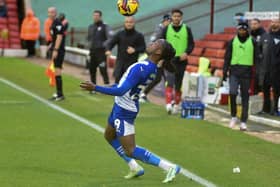 Silko Thomas had a great game for Latics down the left wing at Barnsley