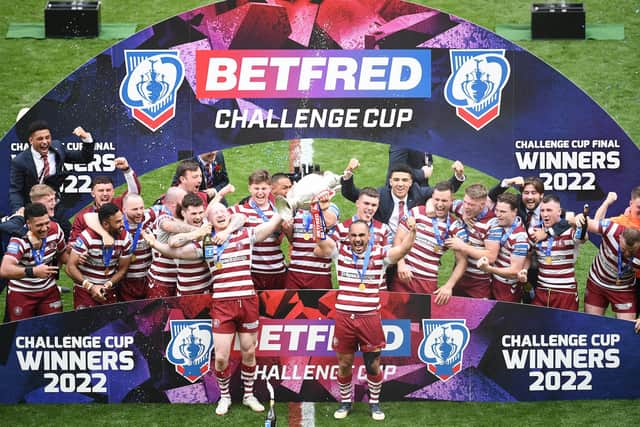 Wigan Warriors won their 20th Challenge Cup last year