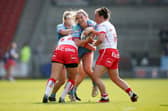 Wigan Warriors Women will face rivals Saints at The Brick Community Stadium in a double-header on Friday