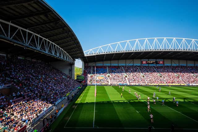Wigan Warriors welcome St Helens to the DW Stadium on Friday