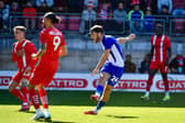Harry McHugh fires Latics' only real effort on goal wide