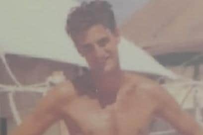 Norman Blackburn as a young man