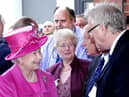 The Queen meets Heinz staff as she makes her tour.