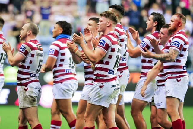 Wigan Warriors produced a 30-10 victory over St Helens