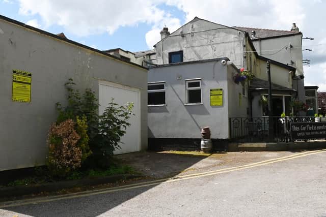 The rear will be turned into a beer garden with outdoor bar
