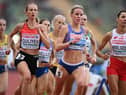 Keely Hodgkinson has reached the final of the 800m at the European Championships (Photo by Matthias Hangst/Getty Images)