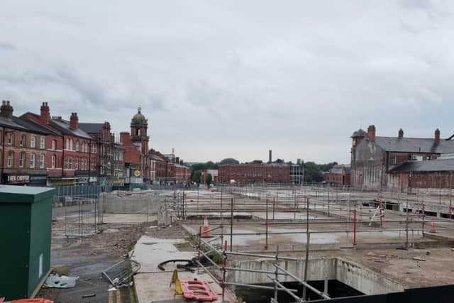 Hopefully this concrete will be safe to build the new market hall on