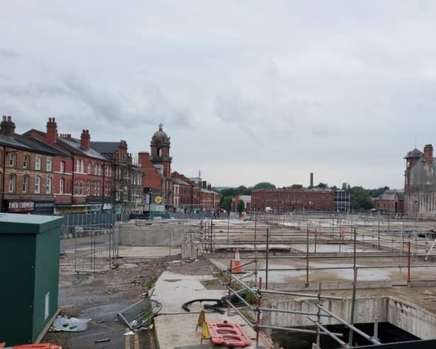 Hopefully this concrete will be safe to build the new market hall on