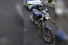 The seized and soiled bike