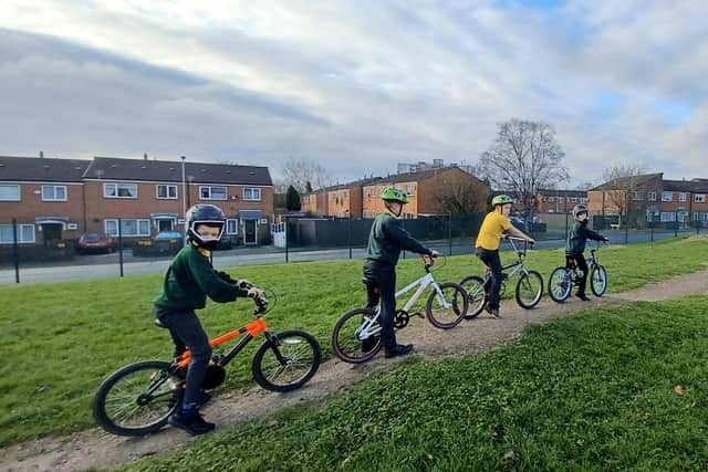 The bikes were replaced after some were stolen from the bike shed last year