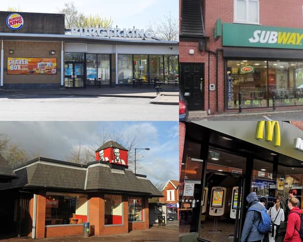Wigan has its fair share of fast food chain outlets