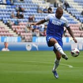 Josh Magennis in action against Sheffield Wednesday