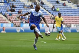 Josh Magennis in action against Sheffield Wednesday