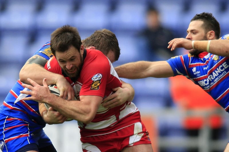 The second rower joined the Warriors in 2007, and saw out the remainder of his playing career at the DW Stadium.