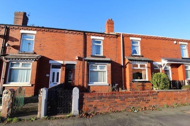 This 2 bed terraced on Beech Hill Lane in Springfield is being sold for £90,000
