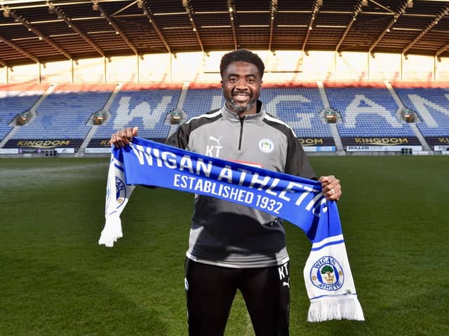 Kolo Toure at the DW Stadium