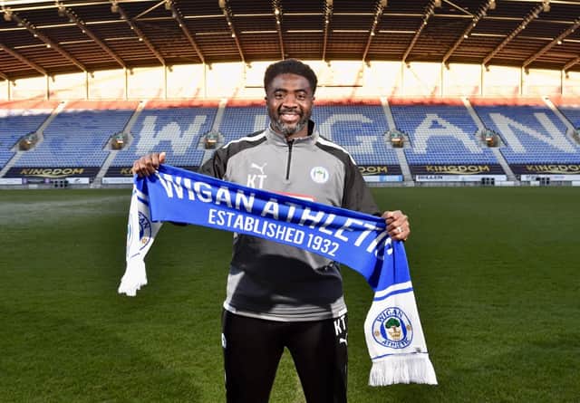 Kolo Toure at the DW Stadium
