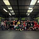The CrossFit Wigan Community after the Charity Christmas Workout.